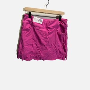 Lady Hagen Tummy Control Skort Cheeky Pink Womens Large WGH17348S21 Golf Skirt